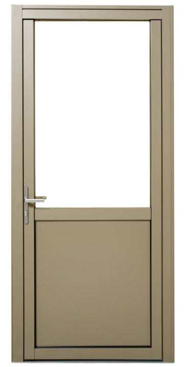 Porte fenêtre vantail gris 2500