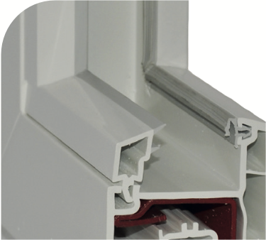 Parcloses pentées fenêtre et porte fenêtre PVC Solano