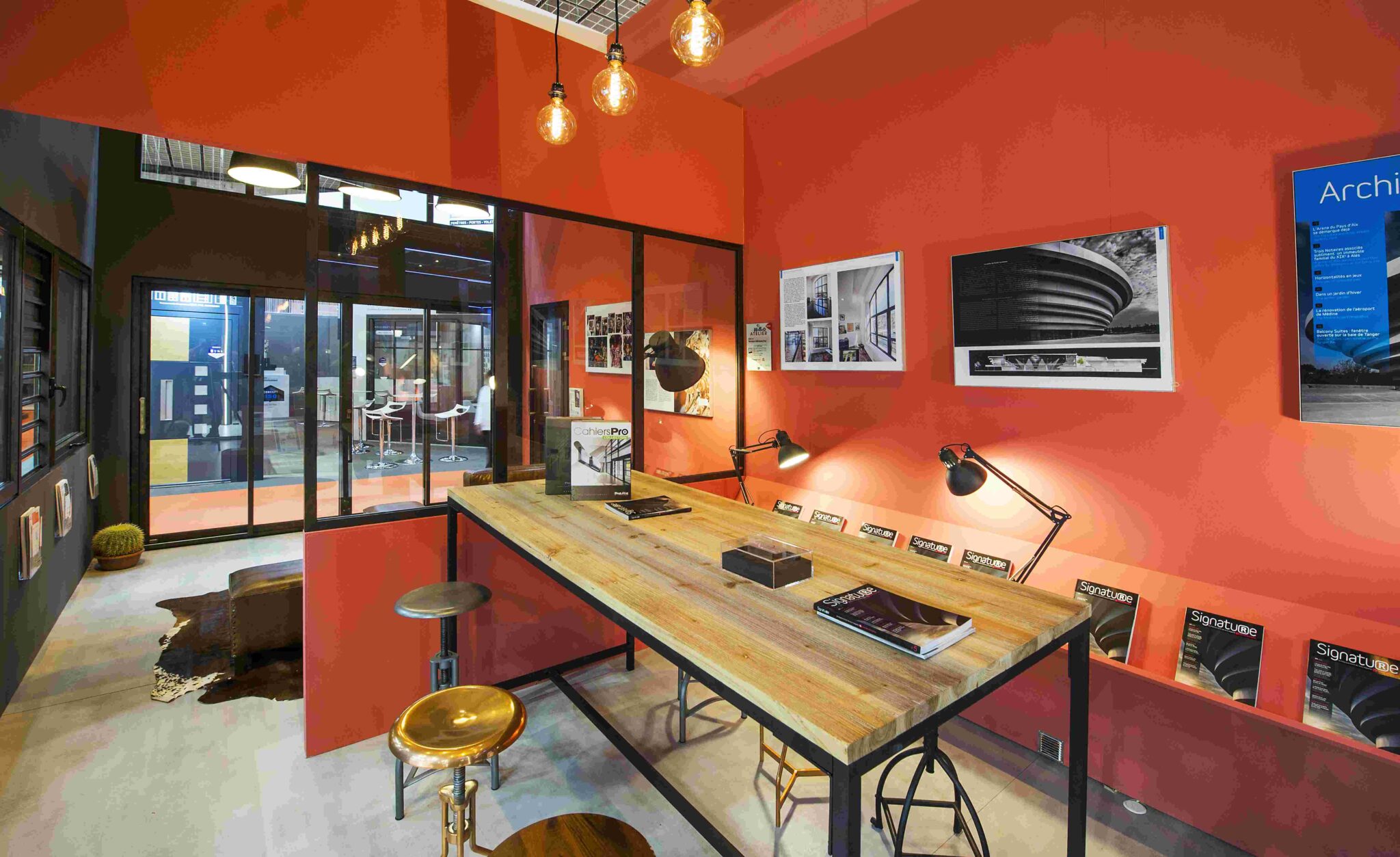 Verrière d'intérieur 2 panneaux